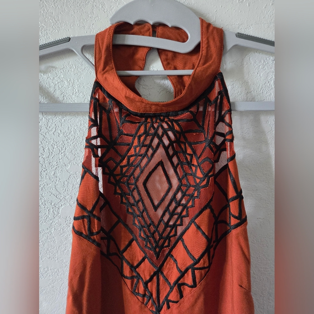Tallow Xx Free People Copper Halter Dress - Picture 2 of 8